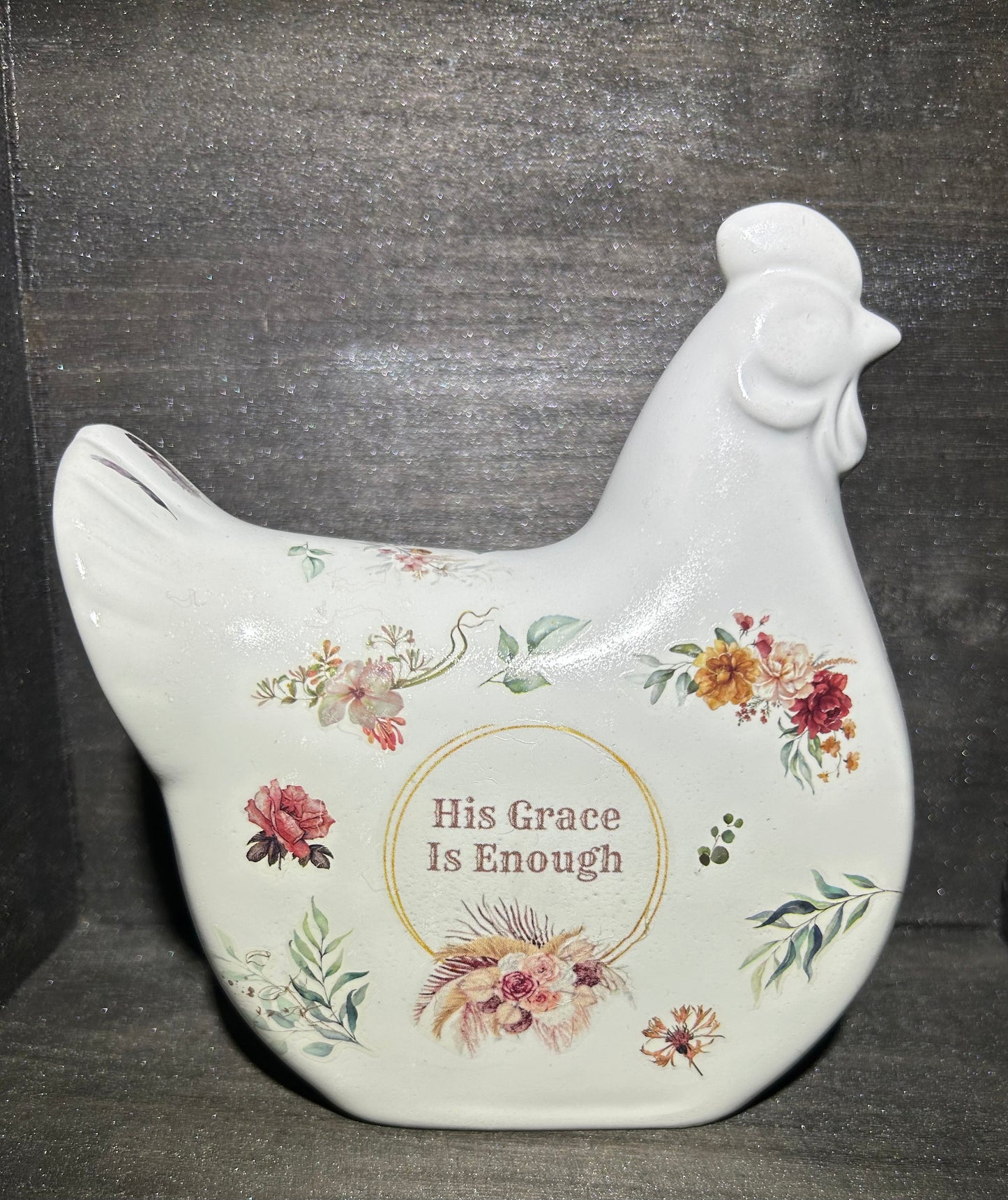 Decorative Ceramic Chicken