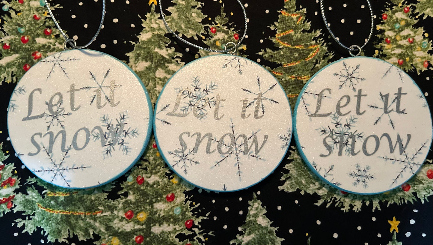 Handmade Christmas ornaments