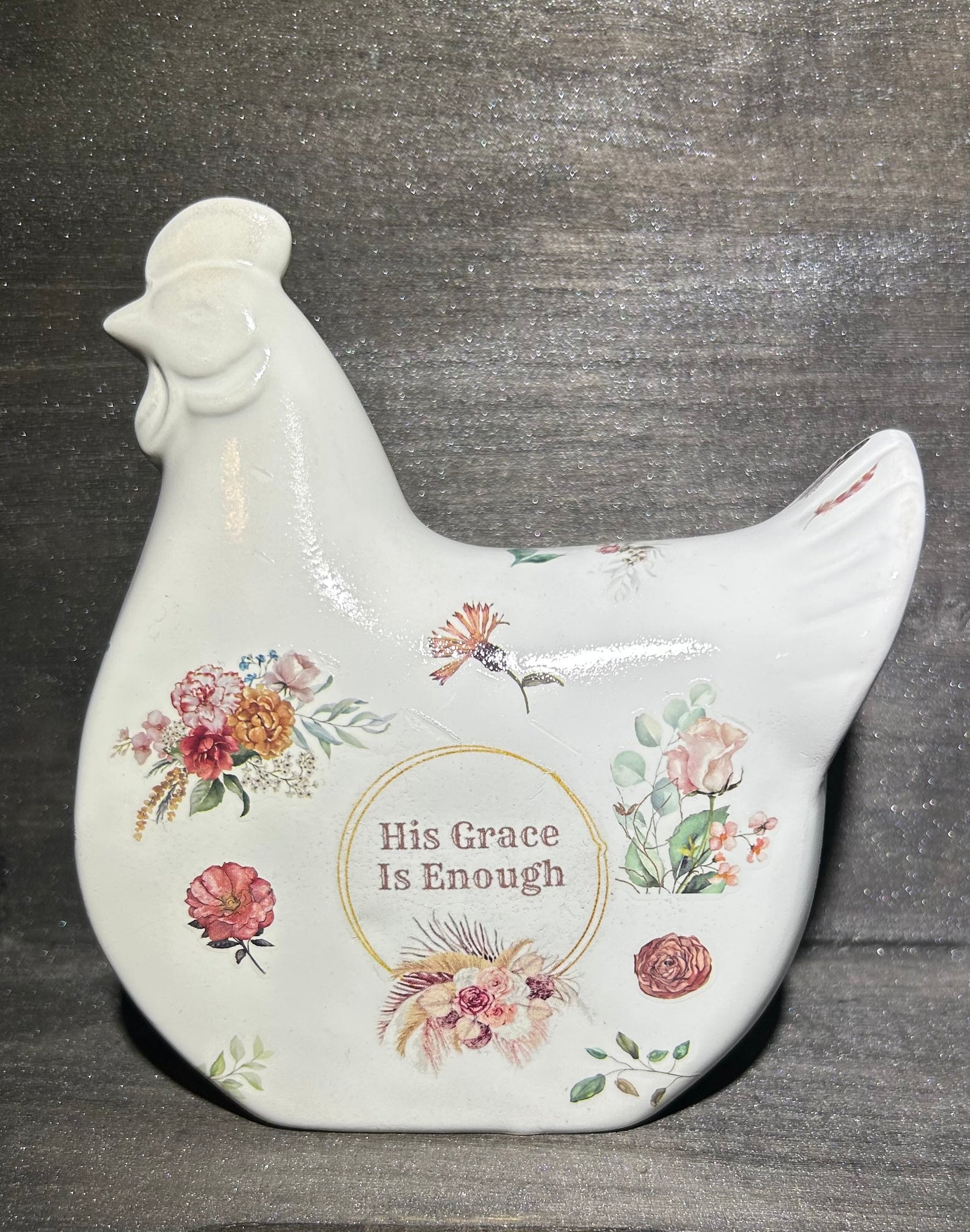 Decorative Ceramic Chicken