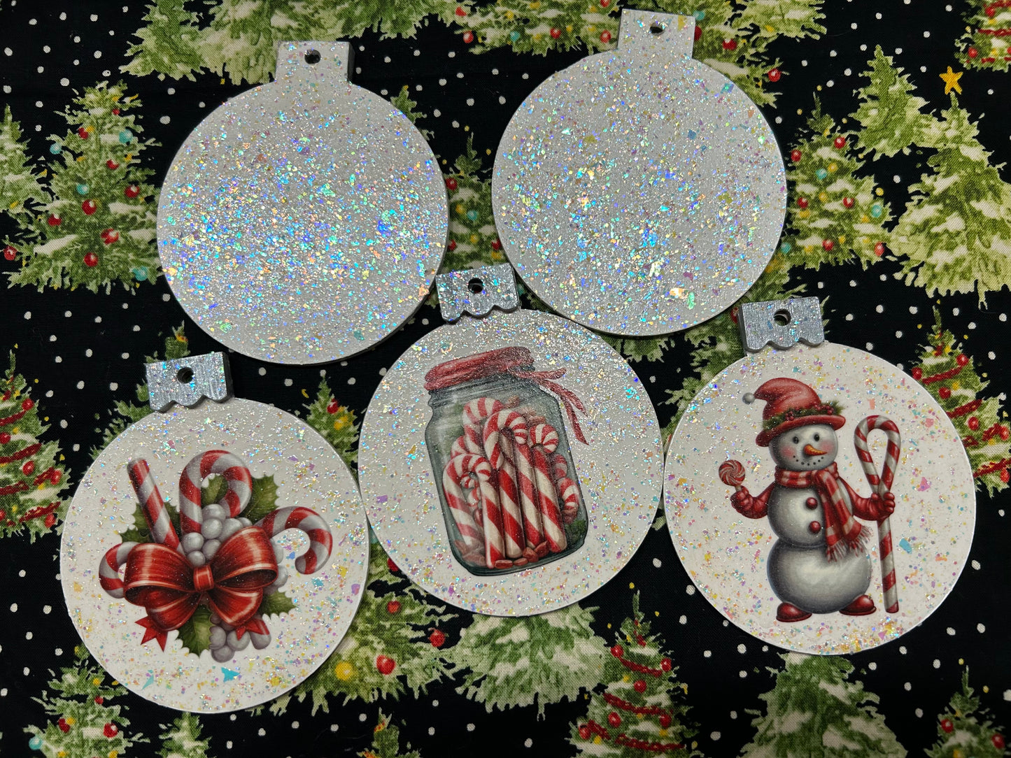 Red & White theme Ornaments