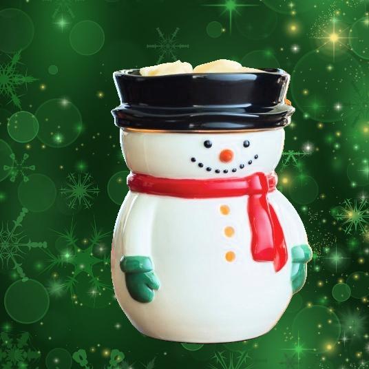 Snowman wax warmer